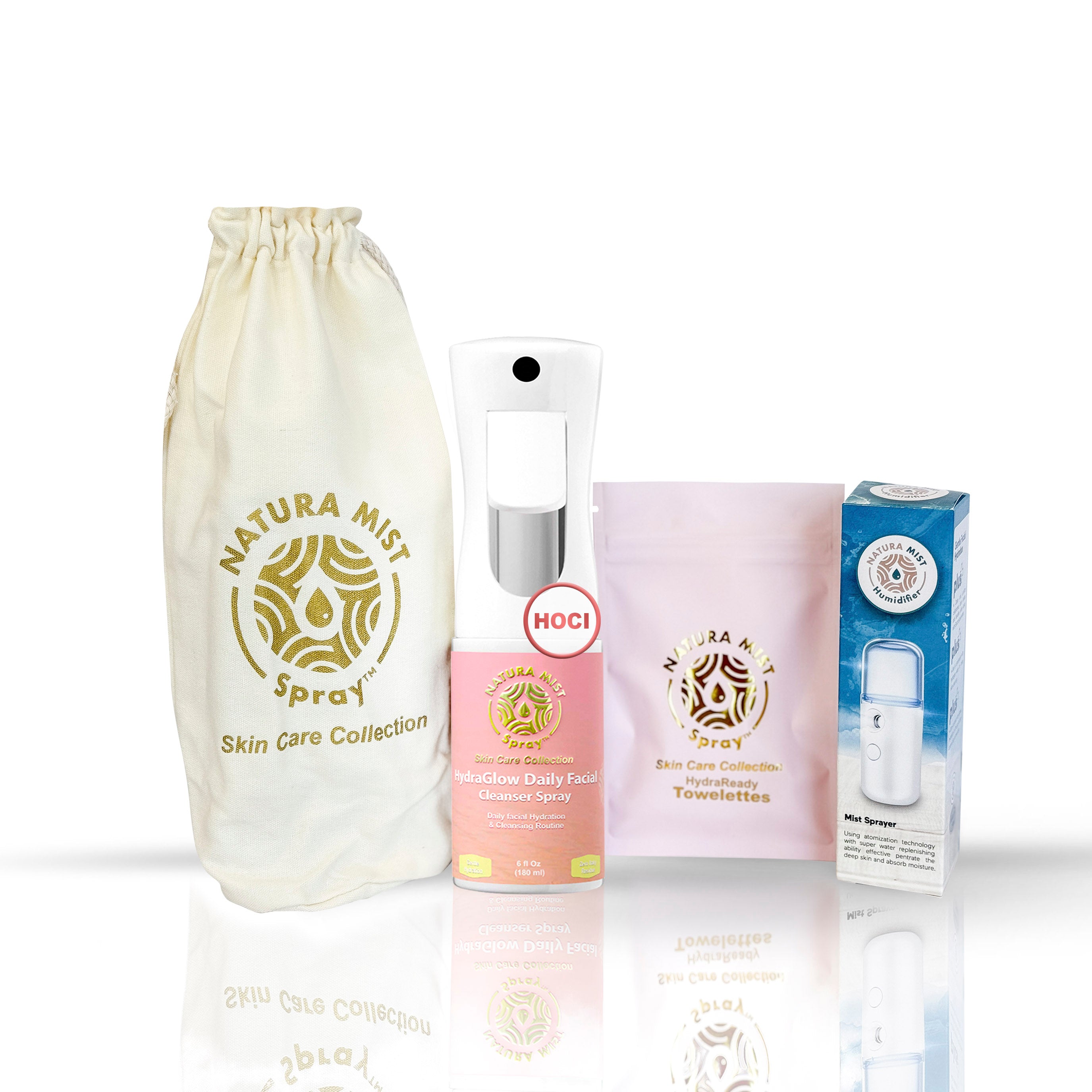 Rociador Limpiador Facial HydraGlow (KIT)