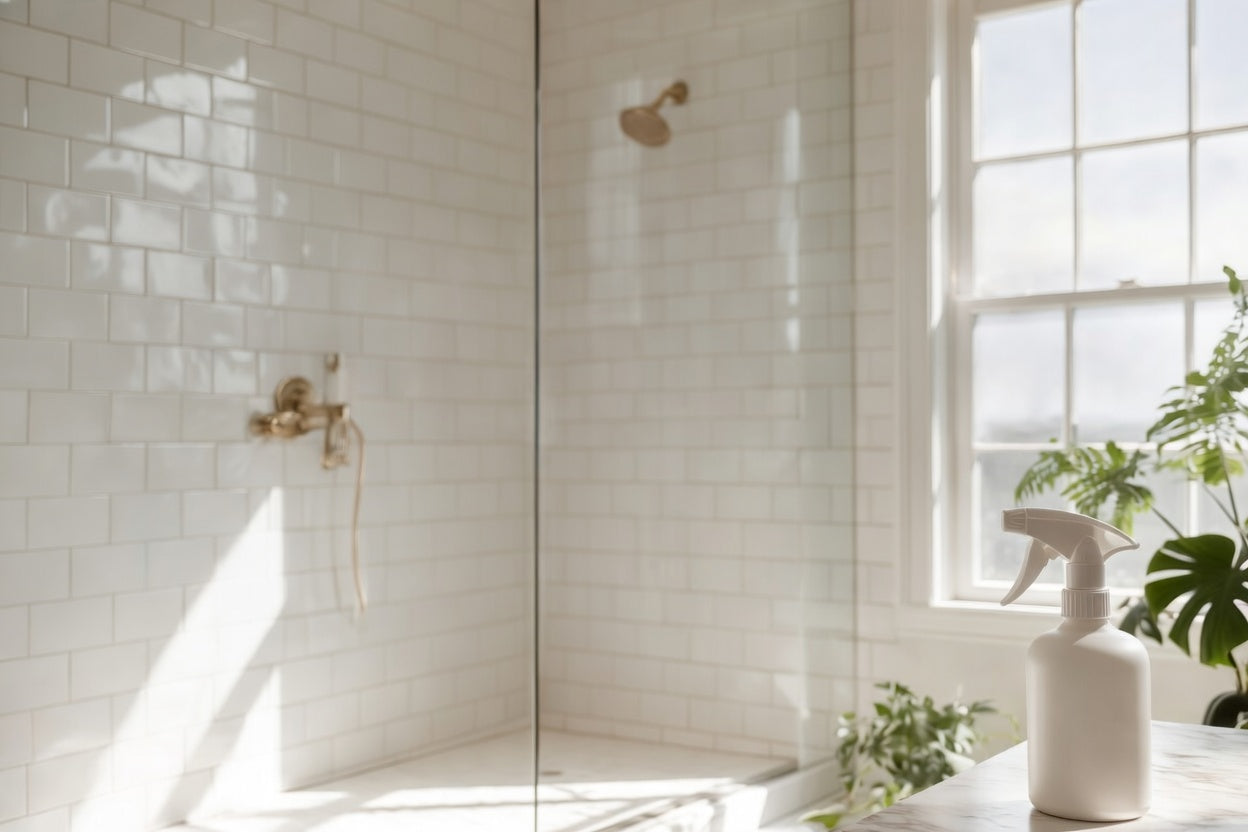 Cómo limpiar tu baño con solo 2 productos
