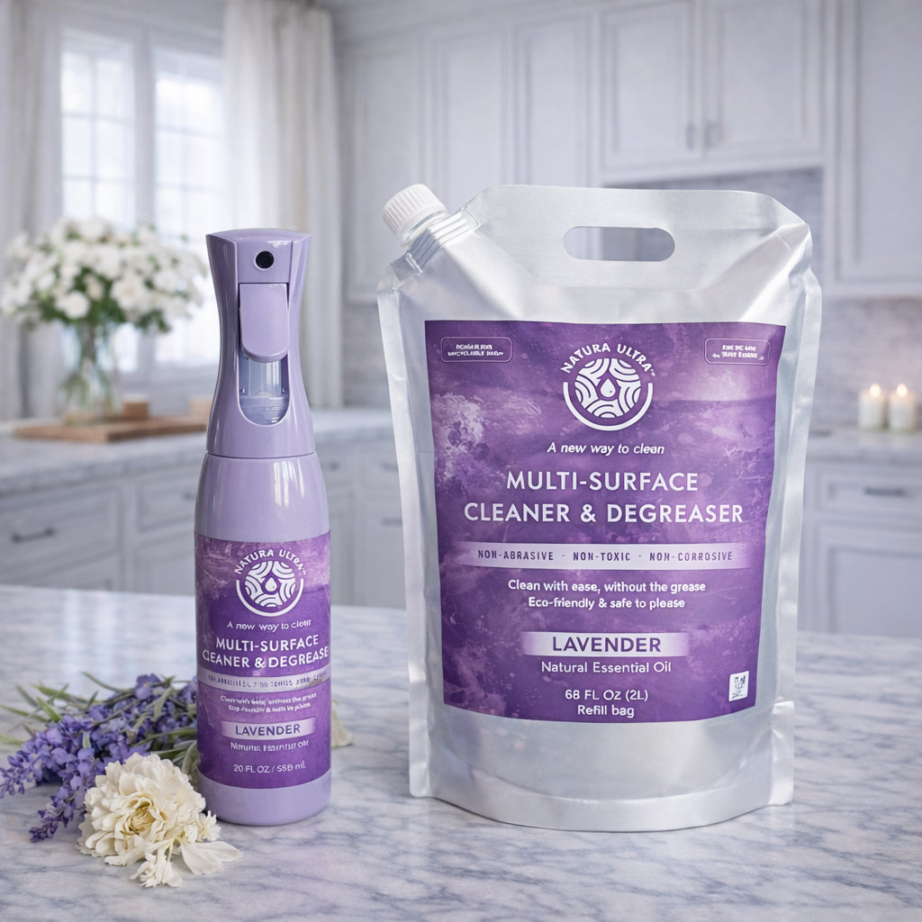 Multi- Surface Cleaner & Degreaser (Spray + Refill)