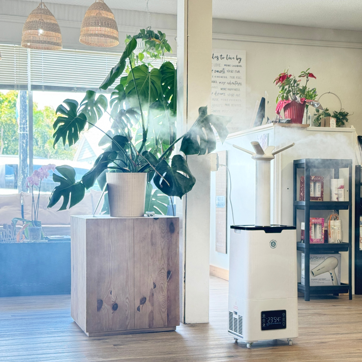Commercial Ultrasonic Humidifier with HOCl – Eliminate Allergens & Odors
