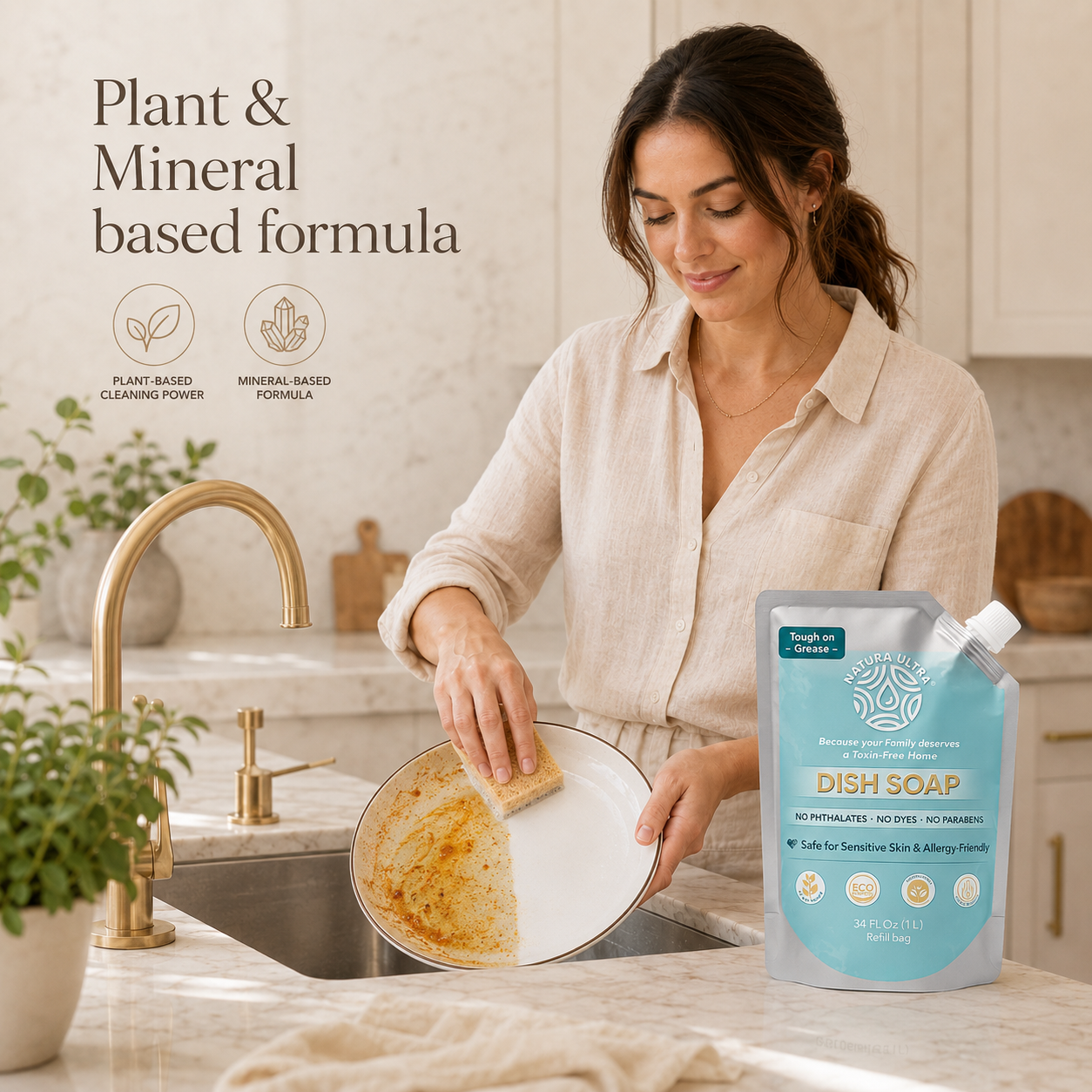 Natura Ultra Dish Soap Refill