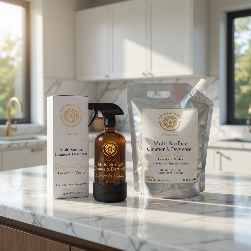 ALL-PURPOSE Cleaner & Degreaser - Essentials Bundle Glass