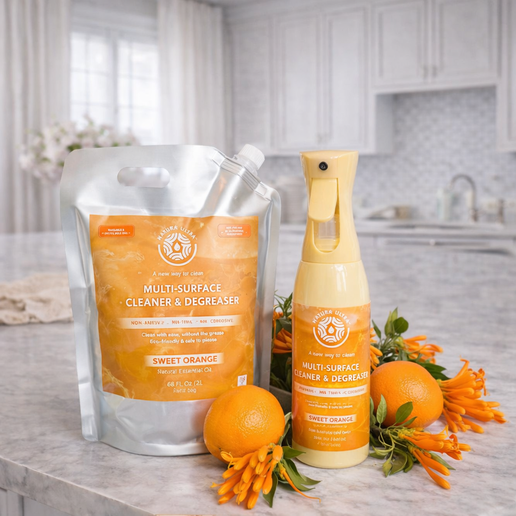 Limpiador multiusos y desengrasante (spray + recarga)