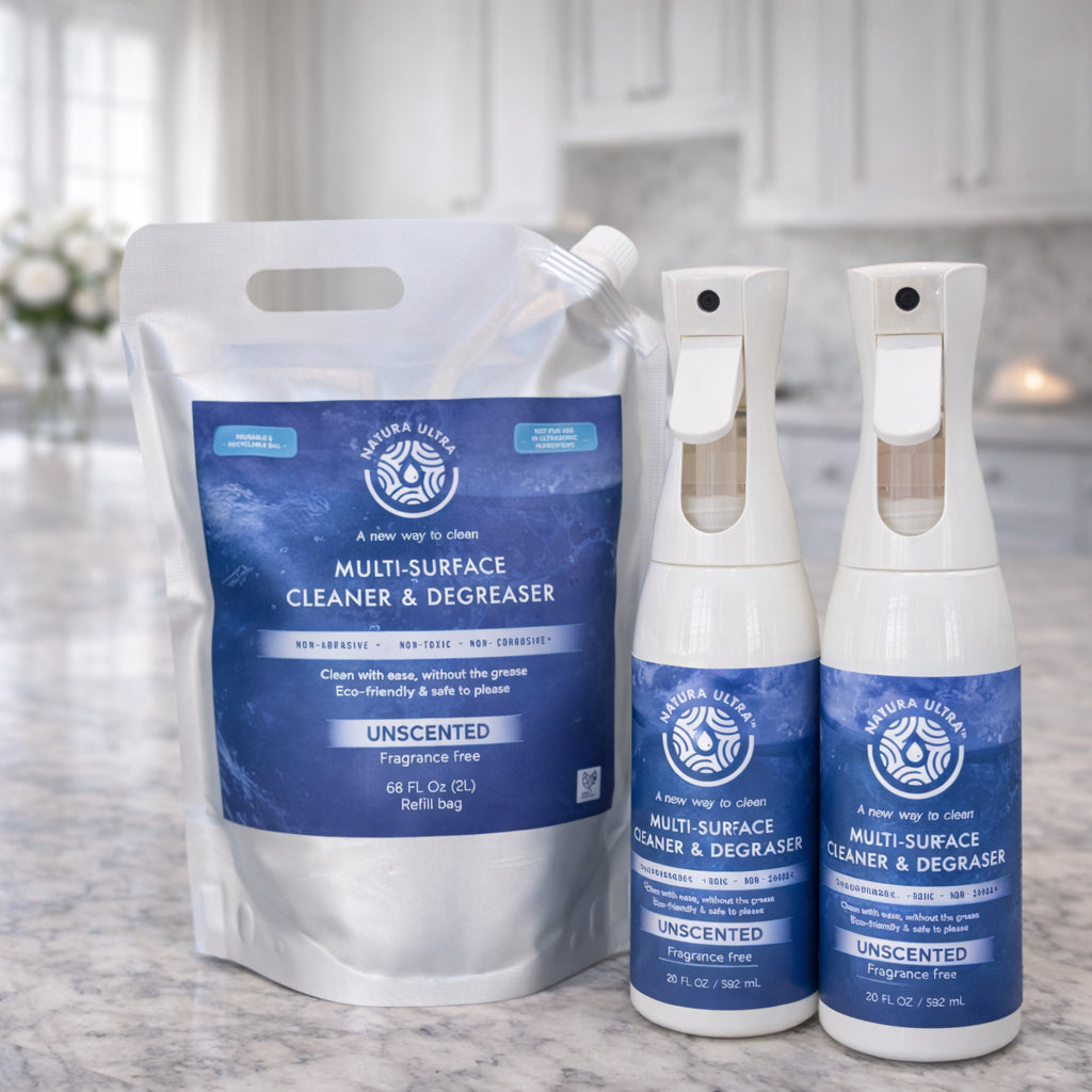 Multi- Surface Cleaner & Degreaser (Spray + Refill)